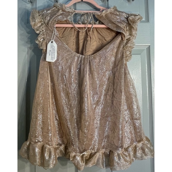 Anthropologie Maeve Ruffled Tulle Tank NWT Size XL - Picture 6 of 14